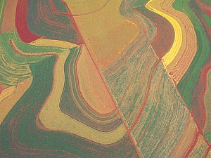 Vue du ciel - Argentina - Fields Near The Rio Uruguay